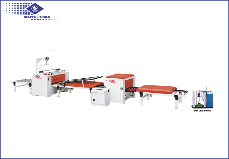 HG1350-PUR PUR Laminating line