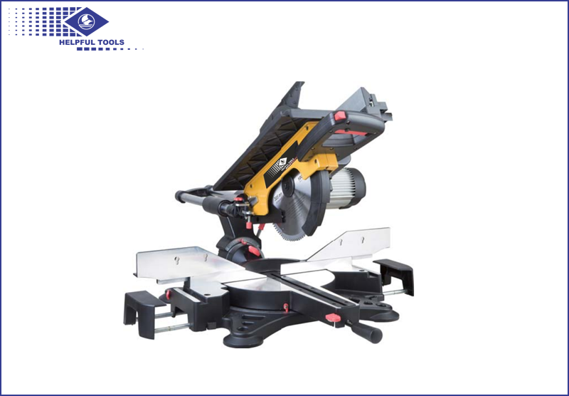 MD7130 12” Compound Sliding Miter Saw with upper table (AC Induction Motor)
