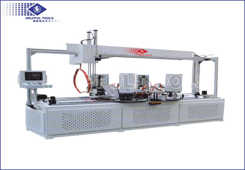 HDJ4 High frequency precision frame assembler(Four heads)