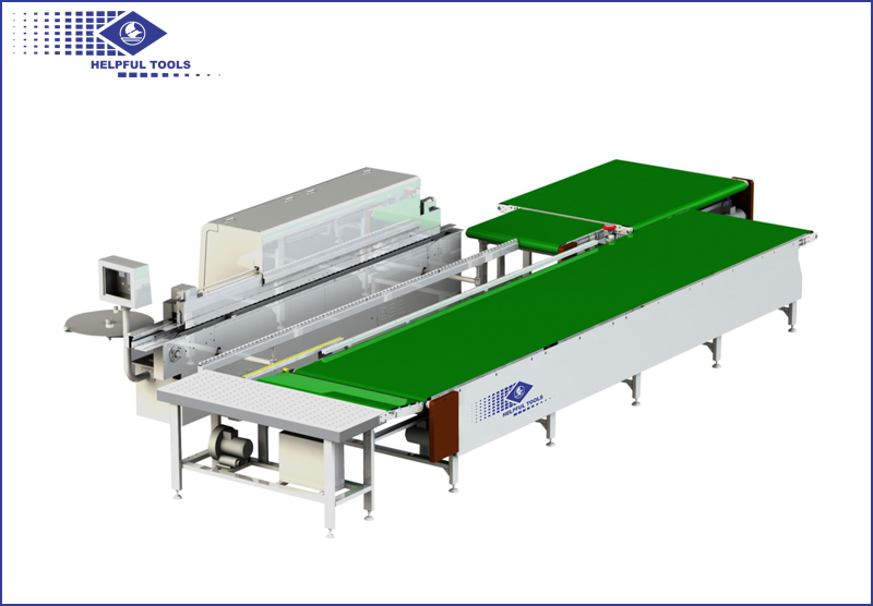 HB4407 Belt conveyor turning line for edge bander