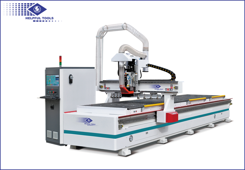 HF1325CD CNC Router(Linear tool-changing system&amp;Double worktable)
