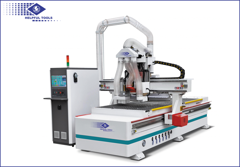 HF1325CKR CNC router (Linear tool-changing system&amp;Drill bank&amp;Ramino saw blade)