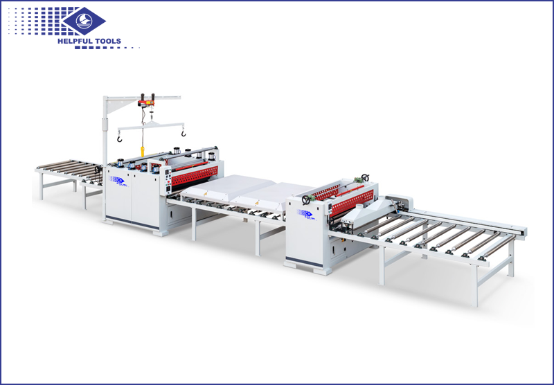 HG1350C Paper&amp;PVC sticking machine(11M sticking line)